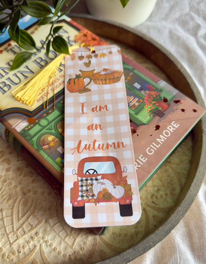 I Am An Autumn Bookmark