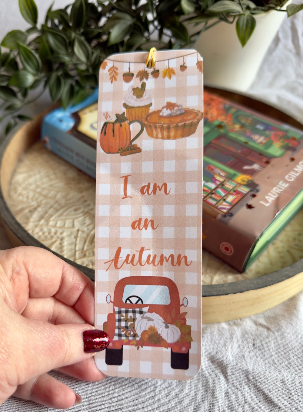 I Am An Autumn Bookmark