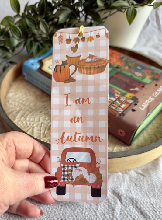 I Am An Autumn Bookmark