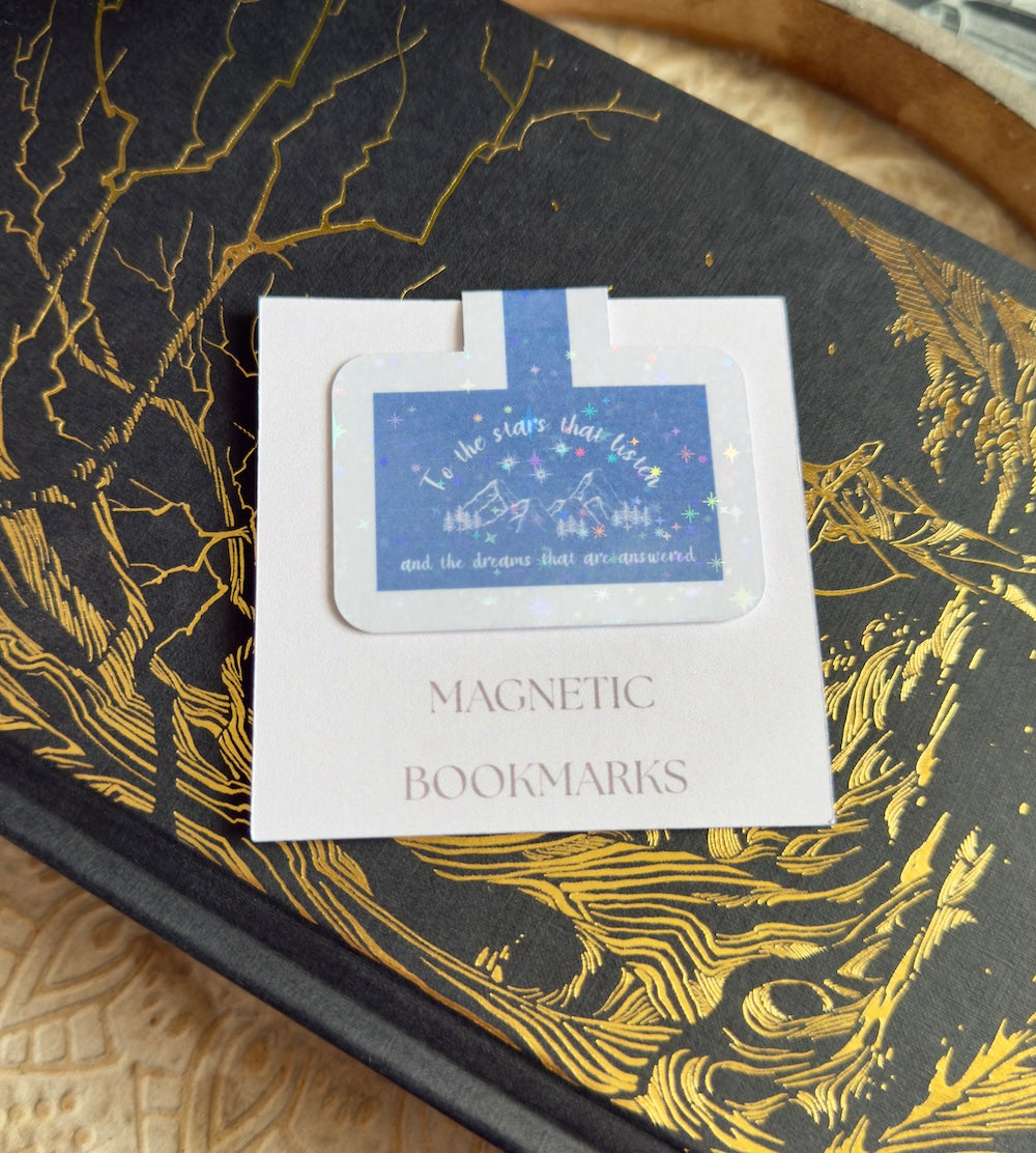 Velaris Magnetic Bookmark: Blue Night Court Design, ACOTAR Fan Gift