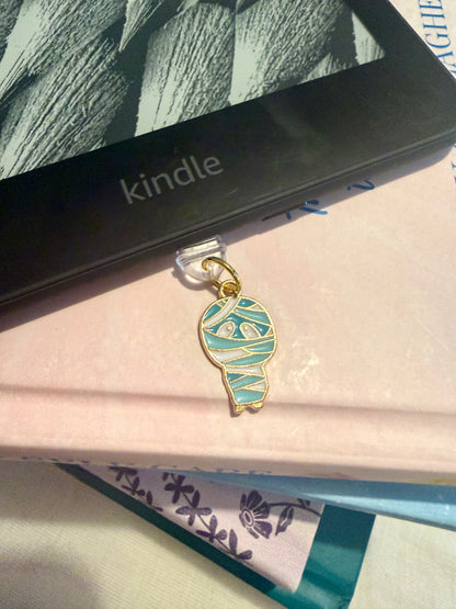 Cute Mummy Kindle Dust Plug Charm