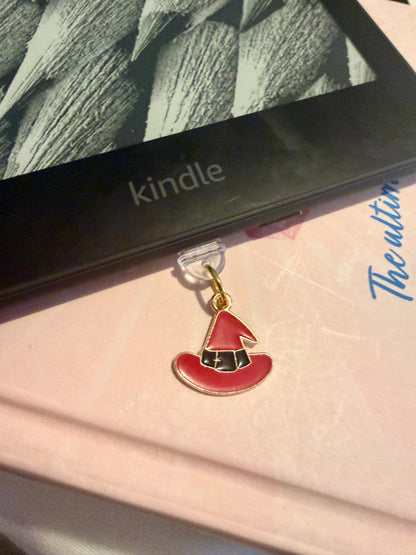 Witch Hat Kindle Dust Plug Charm