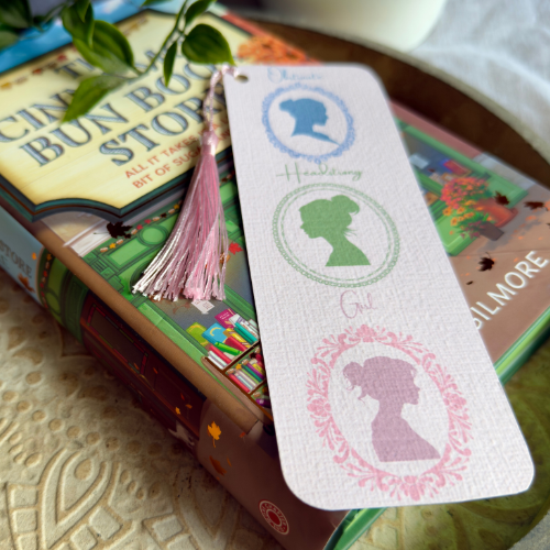 Victorian Women’s Profile Bookmark – Pastel Collection
